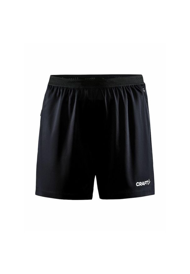 Szorty damskie Craft evolve arbitre. Kolor: czarny. Materiał: materiał. Sport: fitness