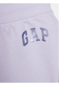 GAP - Gap Spodnie dresowe 789629-00 Fioletowy Regular Fit. Kolor: fioletowy. Materiał: bawełna