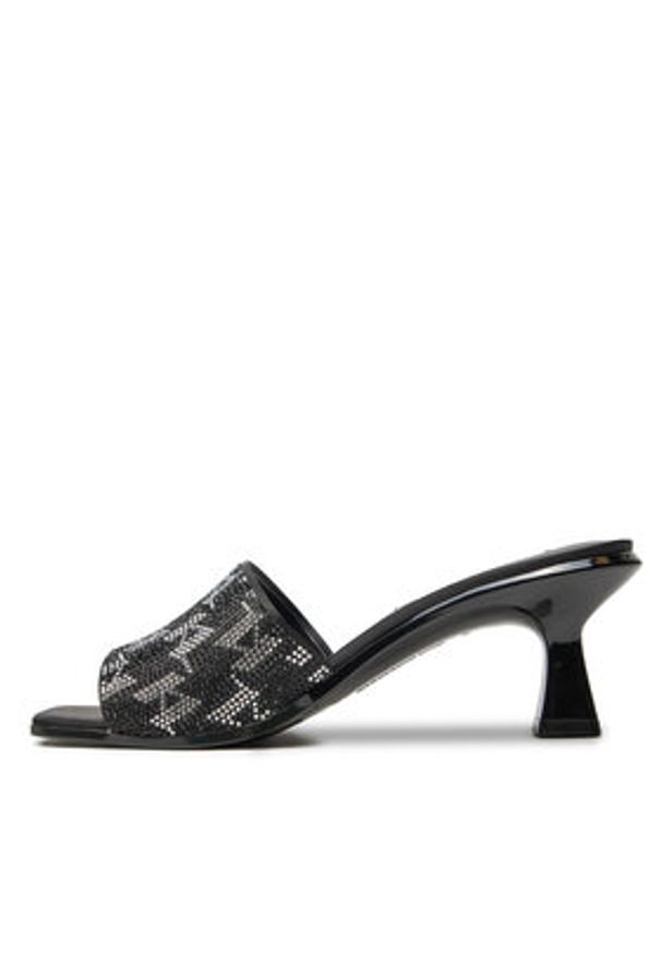 Karl Lagerfeld - KARL LAGERFELD Klapki KL30112 Czarny. Kolor: czarny. Materiał: materiał