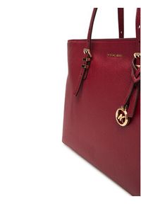 MICHAEL Michael Kors Torebka Quinn 30T5GQNT9L Bordowy. Kolor: czerwony. Materiał: skórzane #3