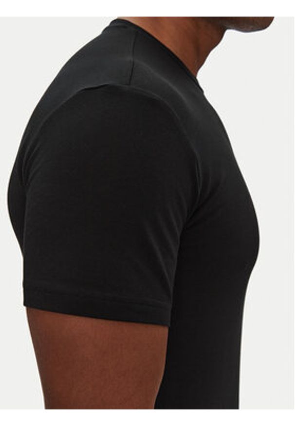 Emporio Armani Underwear T-Shirt EM000379 AF10785 UC001 Czarny Slim Fit. Kolor: czarny. Materiał: bawełna