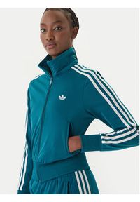 Adidas - adidas Bluza Firebird Classic KQ6530 Zielony Regular Fit. Kolor: zielony. Materiał: syntetyk #5