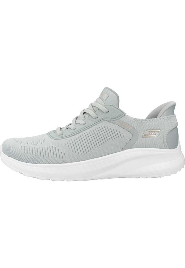 skechers - Tenisówki Skechers Model Bobs Squad Chaos Kolor Zielony. Kolor: zielony. Materiał: syntetyk, tkanina. Model: Skechers Sport. Sport: turystyka piesza