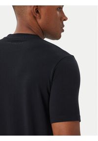 Karl Lagerfeld - KARL LAGERFELD T-Shirt 755750 562221 Granatowy Regular Fit. Typ kołnierza: dekolt w karo. Kolor: niebieski. Materiał: bawełna #2