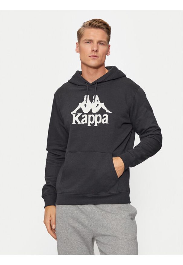 Kappa Bluza Malmo 3 Auth Kontemporary 341M43W Czarny Regular Fit. Kolor: czarny. Materiał: bawełna