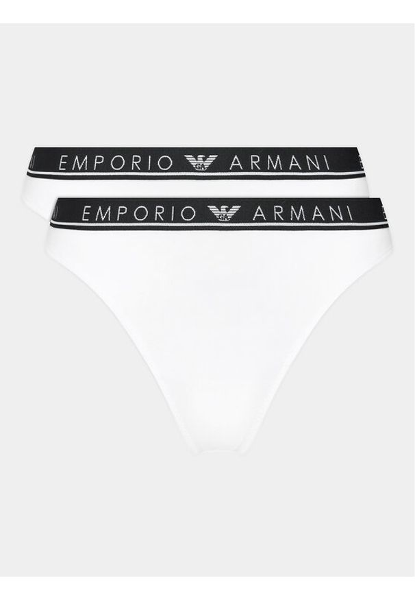 Emporio Armani Underwear Komplet 2 par fig 163337 3F227 00010 Biały. Kolor: biały. Materiał: bawełna