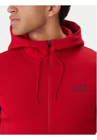 EA7 Emporio Armani Dres 7M001602 AF20845 M5055 Czerwony Regular Fit. Kolor: czerwony. Materiał: bawełna #6