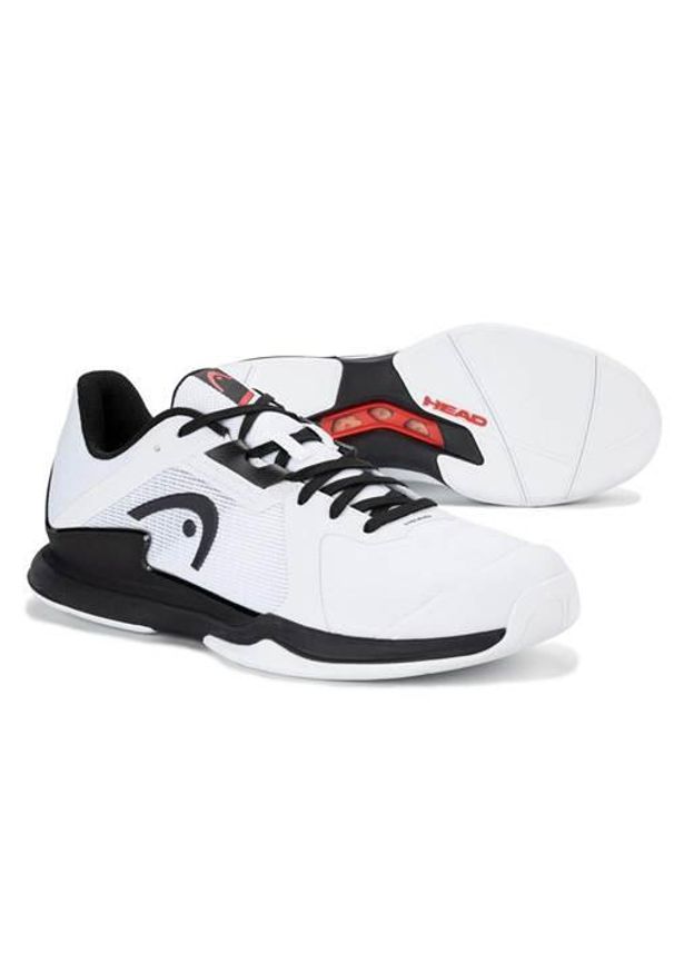 Buty do tenisa męskie Head Sprint Pro 3.5 Indoor. Zapięcie: sznurówki. Kolor: wielokolorowy. Materiał: materiał, syntetyk, tkanina. Szerokość cholewki: normalna. Sport: bieganie, tenis