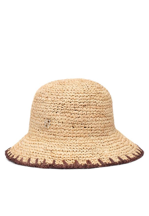 BOSS Kapelusz Danika 50562247 Beżowy jasny. Kolor: beżowy. Materiał: materiał