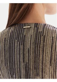 Just Cavalli Sukienka wieczorowa 79PAO946 J0252 Złoty Slim Fit. Kolor: złoty. Materiał: syntetyk. Styl: wizytowy #3