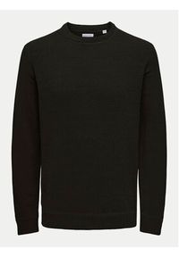 Only & Sons Sweter Sethan 22029788 Czarny Regular Fit. Kolor: czarny. Materiał: syntetyk #8