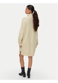 Vero Moda Sukienka dzianinowa Aquarius 10331900 Beżowy Regular Fit. Kolor: beżowy. Materiał: syntetyk #5