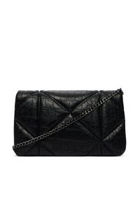 Love Moschino - LOVE MOSCHINO Torebka JC4043PP1PLF1000 Czarny. Kolor: czarny. Materiał: skórzane #6