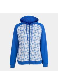 Bluza do piłki nożnej damska Joma Supernova III rozpinana. Kolor: niebieski, biały, wielokolorowy. Sport: piłka nożna #1