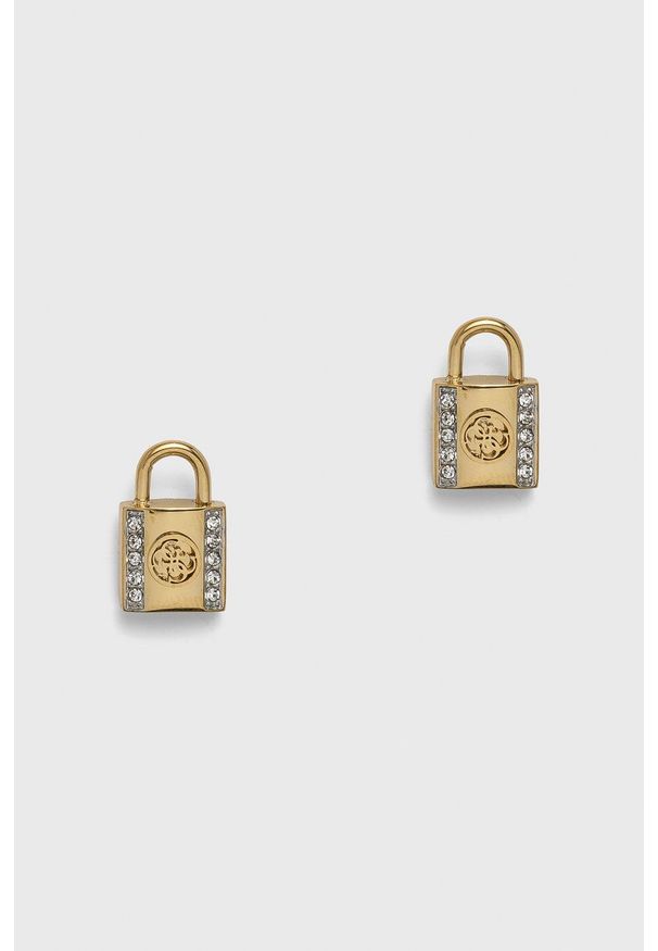 Guess - Kolczyki. Kolor: złoty