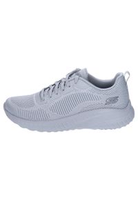 skechers - Buty sportowe damskie Skechers Bobs Squad Chaos Face Off. Kolor: szary. Materiał: materiał, syntetyk. Szerokość cholewki: normalna. Model: Skechers Sport. Sport: turystyka piesza #2