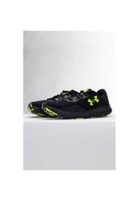 Buty do biegania męskie Under Armour Charged 3 Pursuit. Kolor: czarny, wielokolorowy, żółty. Materiał: tkanina, materiał, guma, syntetyk