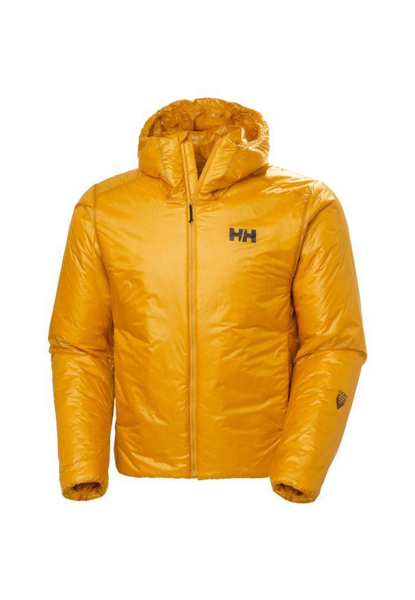 Kurtka z kapturem Helly Hansen Odin Everdown. Typ kołnierza: kaptur. Kolor: żółty. Sezon: zima. Sport: narciarstwo