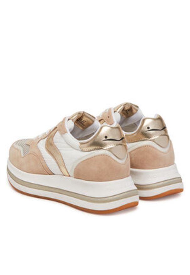Voile Blanche Sneakersy Melany 0012018651.9.1E07 Beżowy. Kolor: beżowy. Materiał: zamsz, skóra