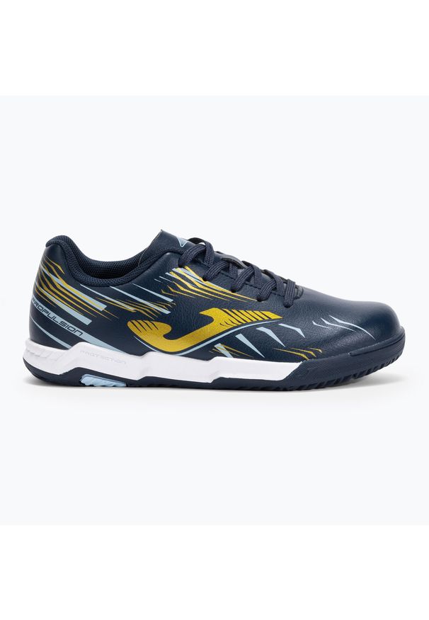 Buty piłkarskie dziecięce Joma Propulsion Jr IN. Kolor: niebieski. Sport: piłka nożna