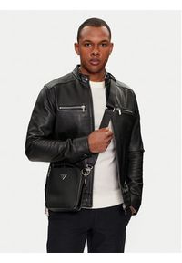 Guess Saszetka Torino HMTOSA P4253 Czarny. Kolor: czarny. Materiał: skóra #2