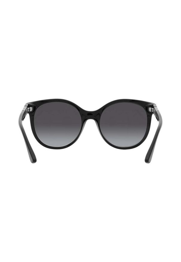 Armani Exchange okulary przeciwsłoneczne damskie kolor czarny. Kolor: czarny