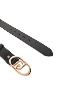 Liu Jo Pasek Damski Hips Belt 3,5 Cm AF5242 P0062 Czarny. Kolor: czarny. Materiał: skóra
