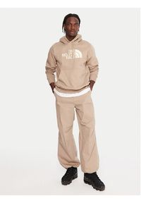 The North Face Bluza Drew Peak NF0A89EM Beżowy Regular Fit. Kolor: beżowy. Materiał: bawełna #5