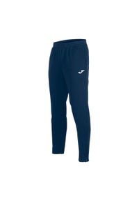 Joma - Męskie Spodnie Do Biegania Nilo. Kolor: niebieski. Materiał: dresówka