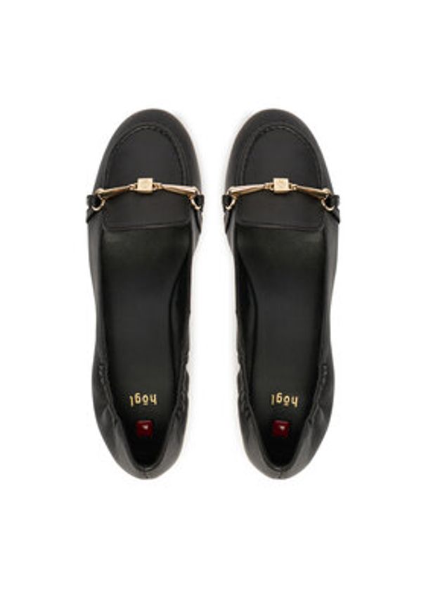 HÖGL Półbuty 0-103700-01000 Czarny. Kolor: czarny. Materiał: skóra