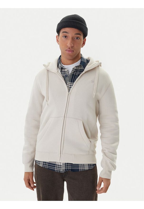 G-Star RAW - G-Star Raw Bluza Premium Core D16122-C235 Écru Regular Fit. Materiał: bawełna