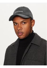 Guess Jeans Czapka z daszkiem M4BZ26 WF8V1 Czarny. Kolor: czarny. Materiał: bawełna #4