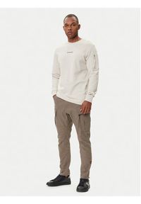 G-Star RAW - G-Star Raw Longsleeve Checquard D26033-D965 Beżowy Regular Fit. Kolor: beżowy. Materiał: bawełna. Długość rękawa: długi rękaw #3