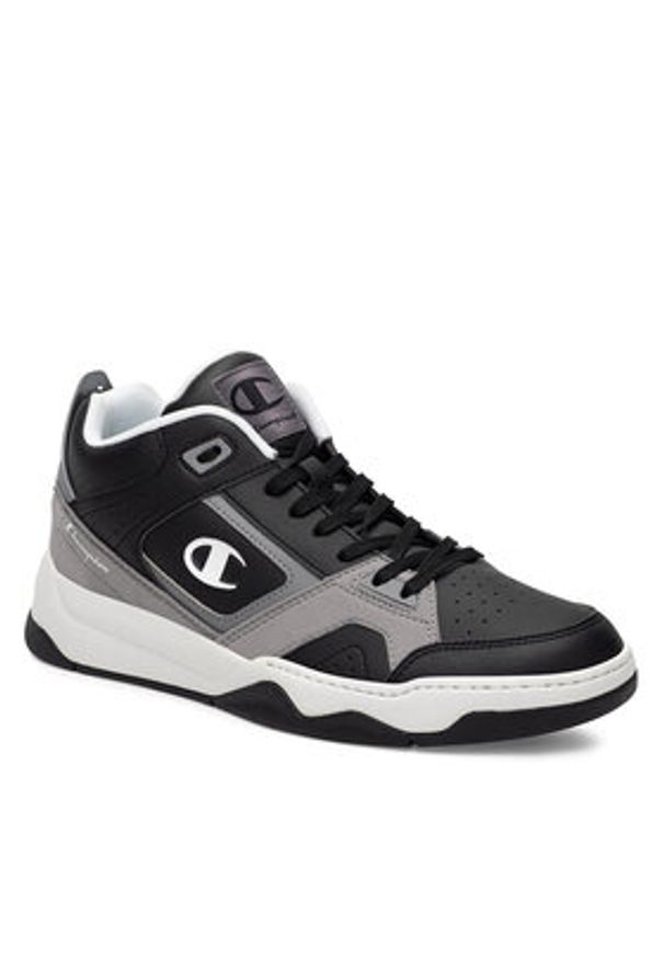 Champion Sneakersy OVERTIME MID S22274-KK001 Szary. Kolor: szary. Materiał: materiał