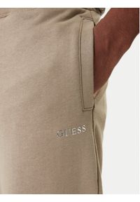Guess Spodnie dresowe Z6RB12 KAIJ1 Beżowy Regular Fit. Kolor: beżowy. Materiał: bawełna #5