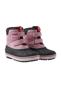 Buty zimowe dla dziecka na rzepy Reima Coconi. Zapięcie: rzepy. Kolor: różowy. Sezon: zima