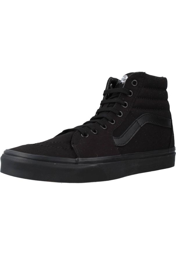 Vans - Buty VANS UA SK8-Hi Czarny. Kolor: czarny, wielokolorowy. Materiał: tkanina. Model: Vans SK8. Sport: turystyka piesza