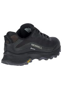 Buty trekkingowe męskie Merrell Moab Speed Gtx. Kolor: czarny. Materiał: materiał, syntetyk. Szerokość cholewki: normalna