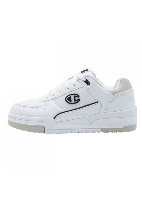 Buty Champion Rebound Heritage Skate Low M S22199.WW010 białe. Kolor: biały. Materiał: skóra ekologiczna, materiał, syntetyk. Szerokość cholewki: normalna. Sport: skateboard