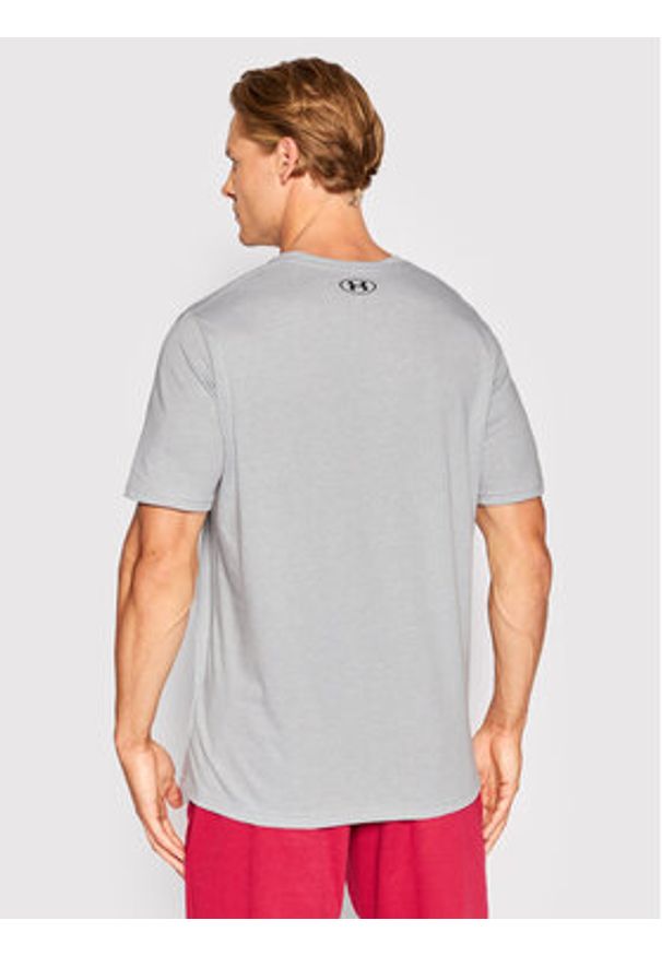 Under Armour T-Shirt Ua Abc 1361673 Szary Relaxed Fit. Kolor: szary. Materiał: bawełna, syntetyk