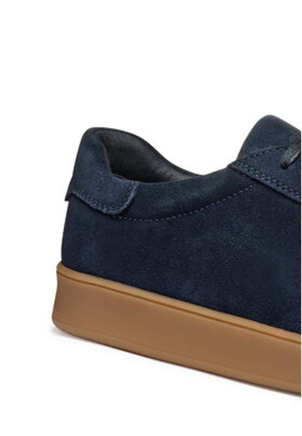 Geox Sneakersy U Regio U45CHC 00022 C4002 Granatowy. Kolor: niebieski. Materiał: zamsz, skóra