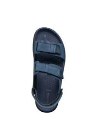 Geox Sandały U652JA-000EK C4002 2 Granatowy. Kolor: niebieski. Materiał: skóra, nubuk #2