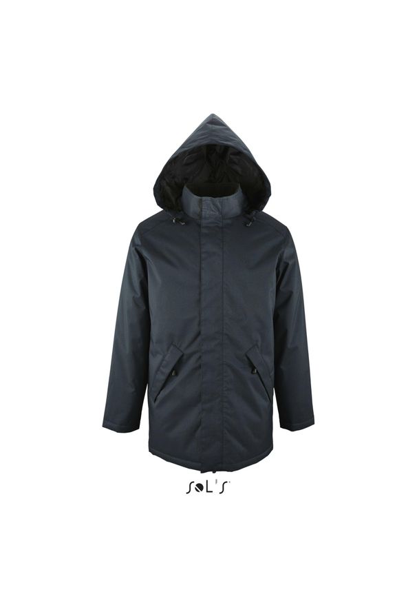 SOL'S - Parka Sol's Robyn. Kolor: niebieski. Sezon: zima. Styl: elegancki