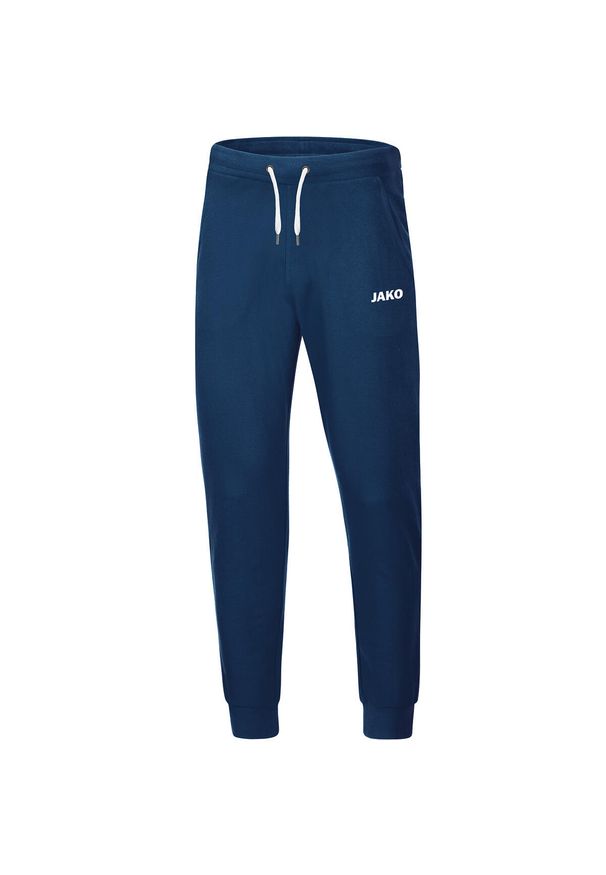 Spodnie dresowe Jako jogging Base avec bord. Kolor: niebieski. Materiał: dresówka. Sport: bieganie