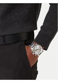 Diesel Zegarek Spiked Chronograph DZ4677 Srebrny. Kolor: srebrny #3