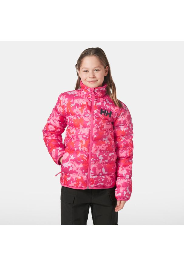 Kurtka ocieplana dla dzieci Helly Hansen Marka. Kolor: różowy. Materiał: puch