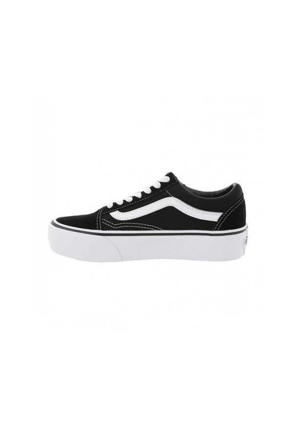Tenisówki Vans Model Old Skool Platform Kolor Czarny. Kolor: czarny. Materiał: syntetyk, tkanina. Obcas: na platformie