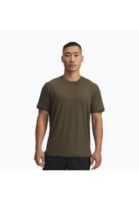 Koszulka Under Armour Project Rock Q4. Kolor: zielony. Sport: fitness #1