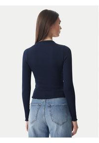 Tommy Jeans Bluzka DW0DW22783 Granatowy Slim Fit. Kolor: niebieski. Materiał: bawełna #5