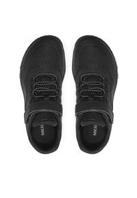 Merrell Buty do biegania Trail Glove 7 A/C MK266792 Czarny. Kolor: czarny. Materiał: materiał